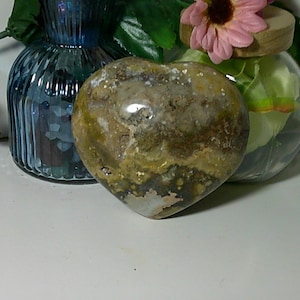 Ocean Jasper Heart, Ocean Jasper Carvings