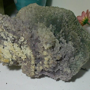 X Large Grape Agate Cluster /3 pound, 6.8 ounce / High Quality Natural Grape Agate
