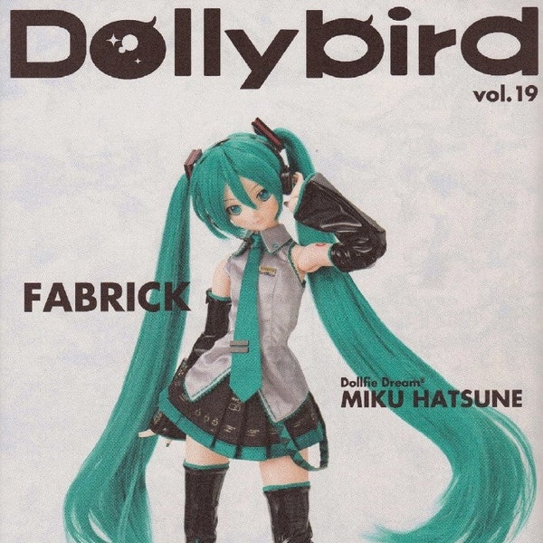 Dollybird Volume 19 | Japanese Doll Clothing Sewing Patterns | PDF Instant Download