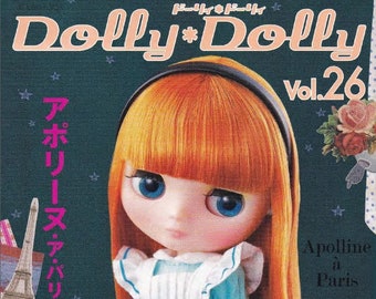 Dolly Dolly Volume 26 | Japanese Doll Clothing Sewing Patterns | PDF Instant Download