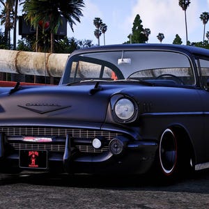 FiveM - Chevrolet Belair Lowrider Tupac 1957