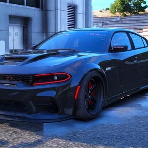 FiveM - (Débadgé) Dodge Charger SRT 22 Police