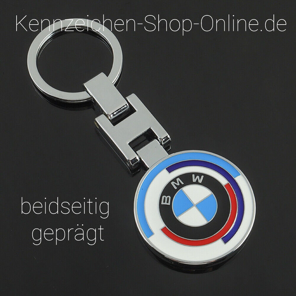 Porte-clés BMW Totem design 3D, 3 couleurs - CISCAR