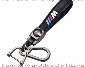 Key ring for BMW M Power with snap hook