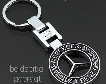 Key ring for Mercedes Design: open black