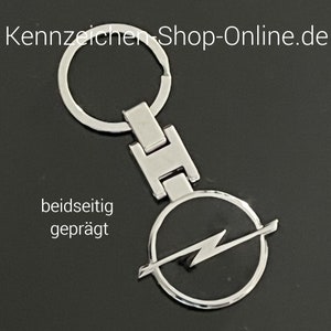 Original 1955 Schlüsselanhänger OPEL Metall Diamantschliff Lüfterrad  Anhänger