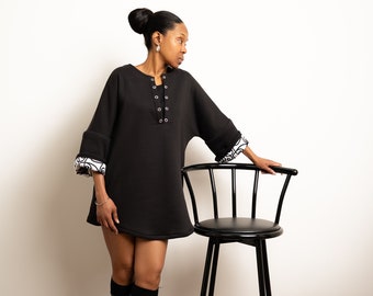 Triple Threat DTS (Dress, Tunic, Sweatshirt) - One Outfit, 3 Looks Sizes: S, M, L