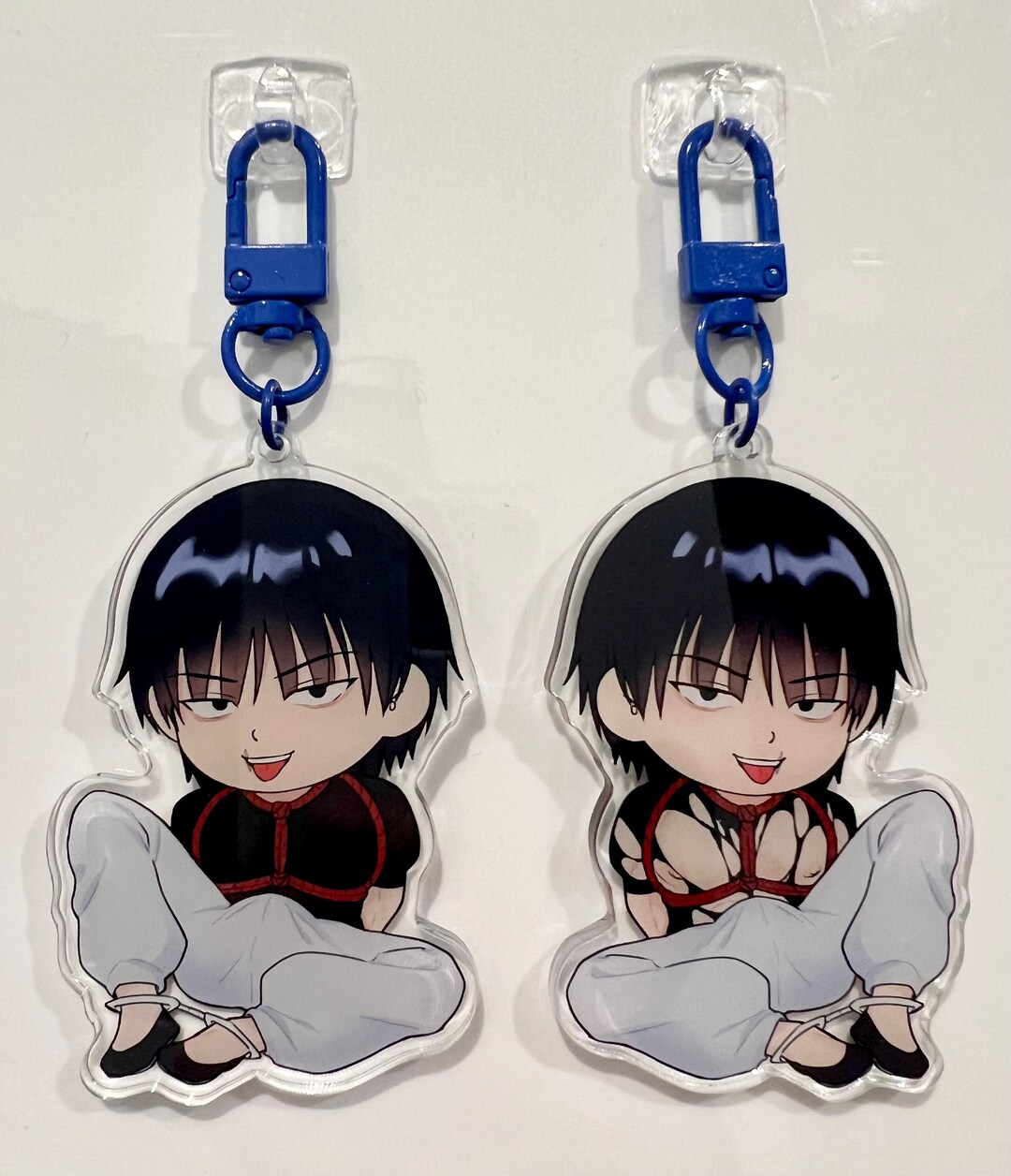 Black Haired Daddy FRONT Unofficial Fan Art Keychain Charm Key Chain - Etsy