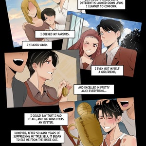 Father Complex ORIGINAL Yaoi Manga Webtoon Comic image 5