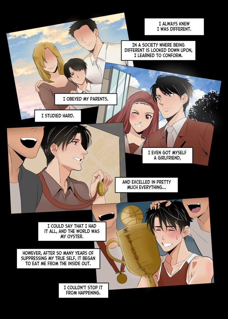 Father Complex ORIGINAL Yaoi Manga Webtoon Comic image 5