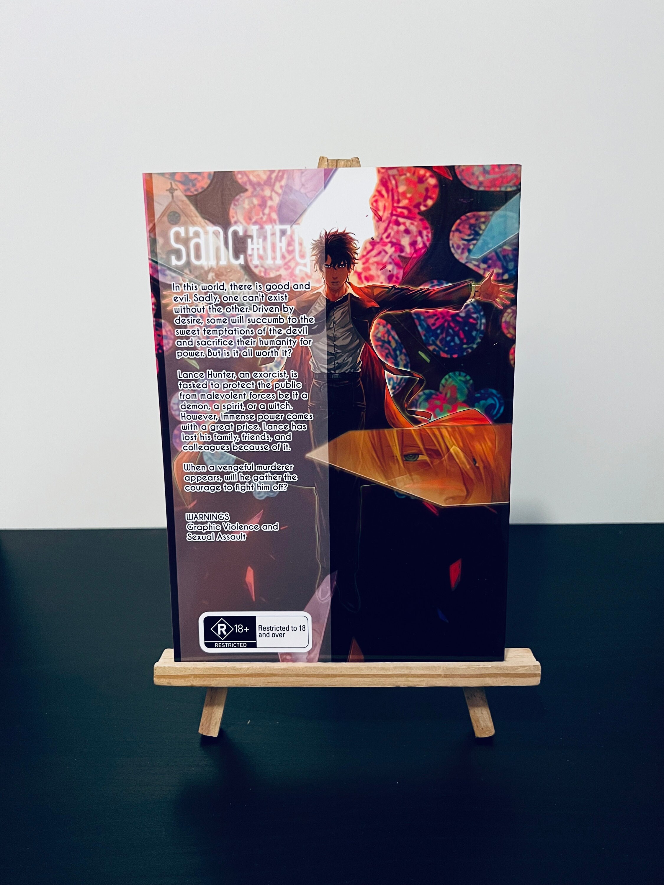 Sanctify ORIGINAL Yaoi Manga Webtoon Comic - Etsy Sweden