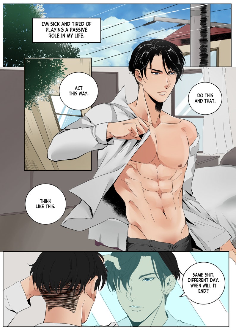 Father Complex ORIGINAL Yaoi Manga Webtoon Comic image 4