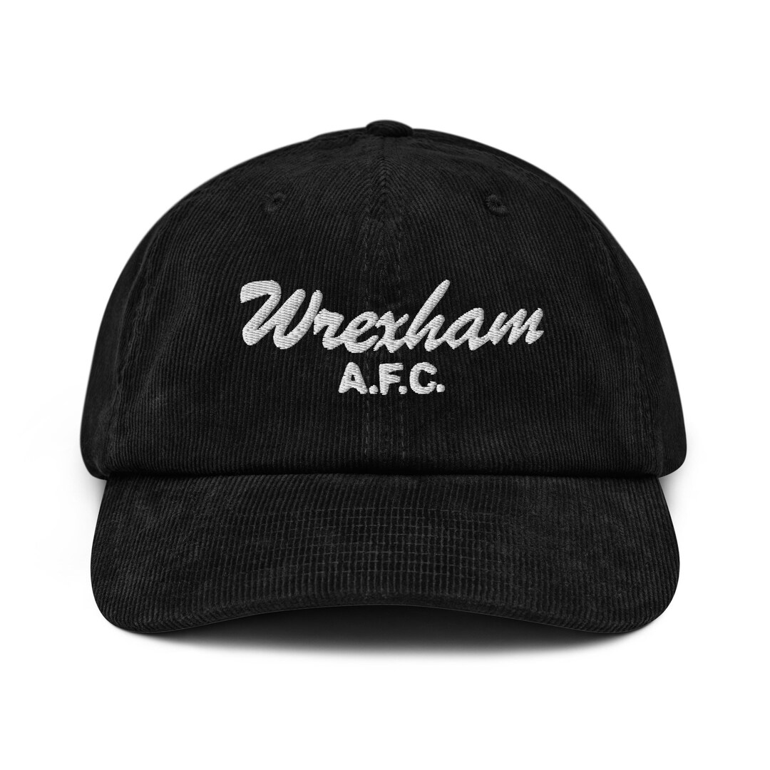 Wrexham AFC Corduroy Cap Embroidered Adjustable Corduroy Hat Etsy