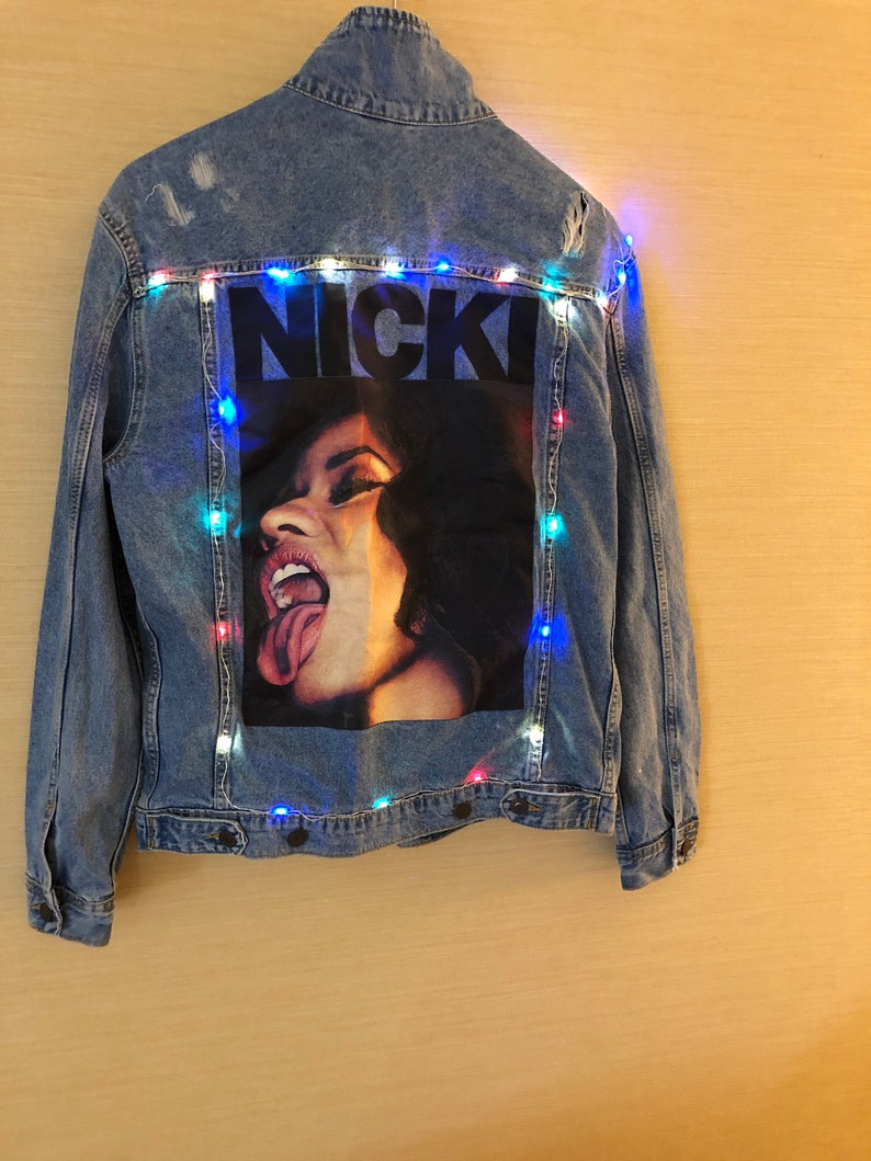 h&m nicki minaj denim jacket