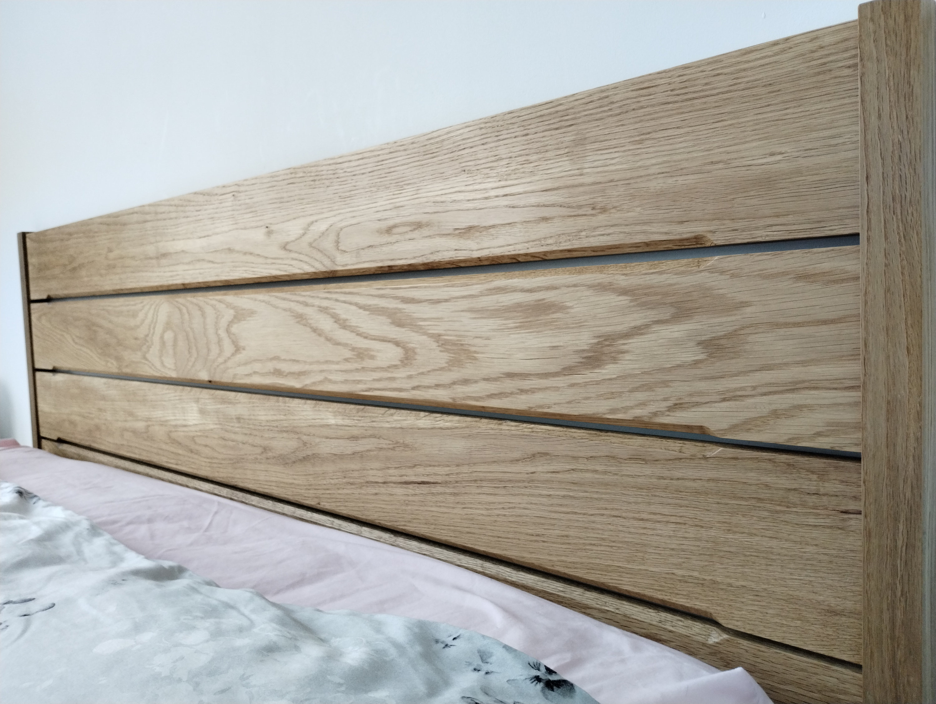 Solid Oak Headboard Etsy UK