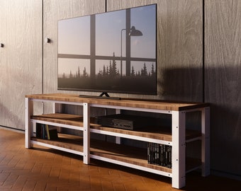 Zelf gemaakte tv-standaardplannen: modern en aanpasbaar entertainmentcentrumontwerp