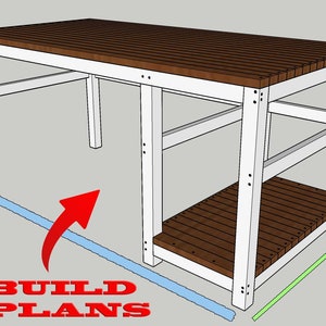 DIY PDF Desk Construction Plans