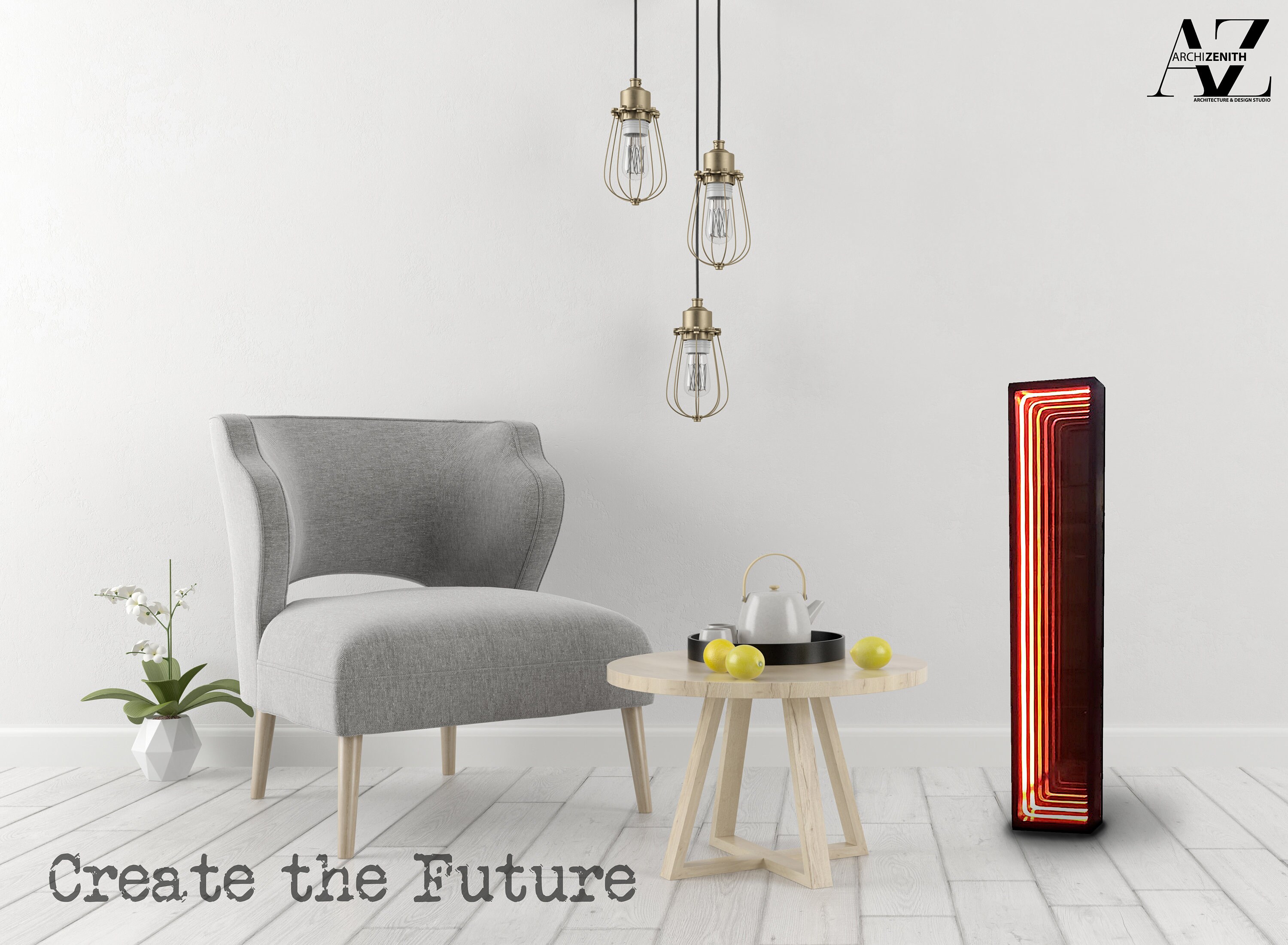 Infinity Mirror Floor Lamp Decorative Home Lamp Etsy