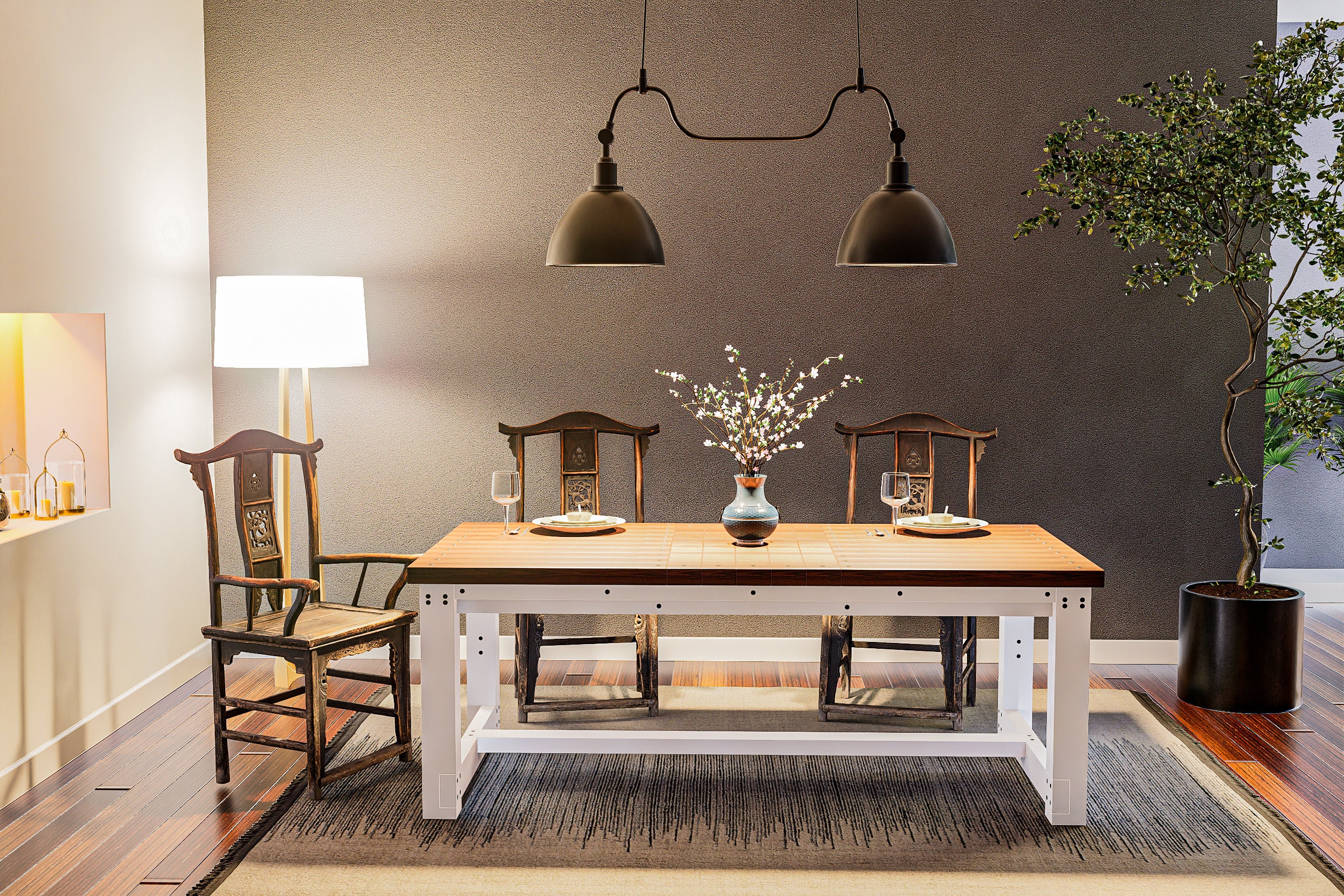 Step-by-step DIY Plan. Build Your Own Dining Table! - Etsy
