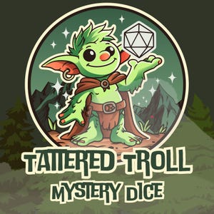 Mystery Dice / DnD Mystery / DnD Dice Set / Polyhedral Dice Set / dice bag
