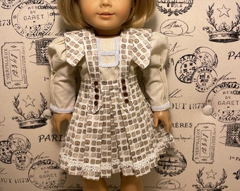 18” Doll Jumper - Back to School Jumper and Shirt