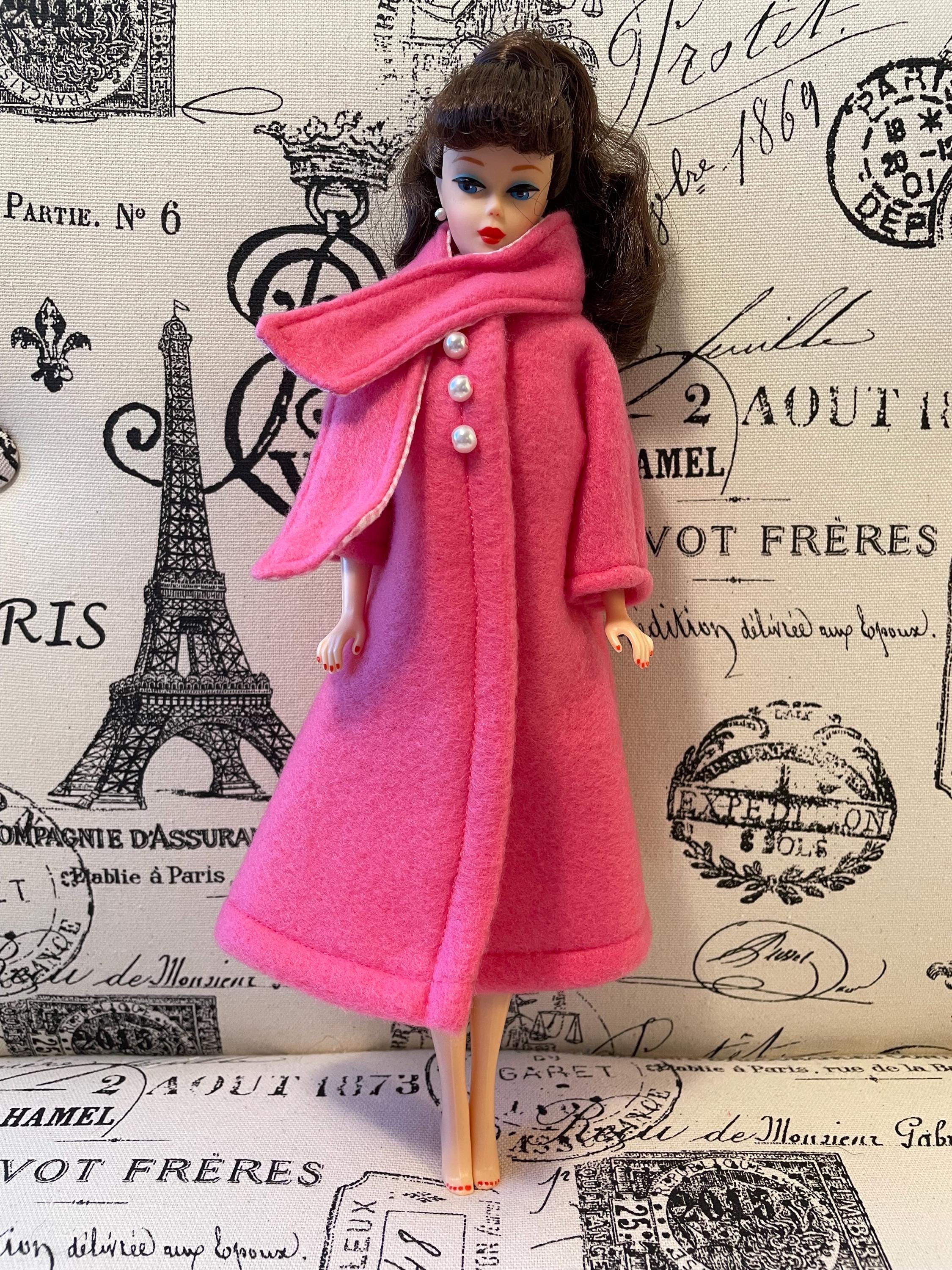 Barbie Hot Pink Dress for Doll - Etsy
