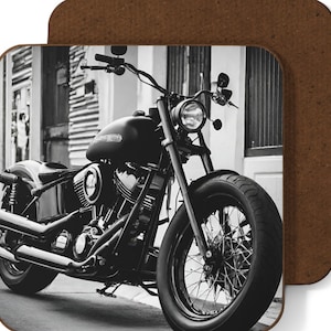 Dad Motorcycle Coaster for Men Coaster Bedroom Kitchen Items Bike Decor Gift for Riders Boyfriend gifts from daughter dad birthday gift
