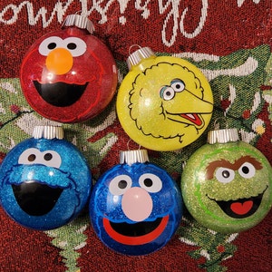 Cartoon ornaments