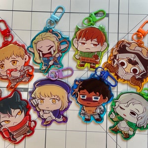 Dungeon Meshi Double Sided Acrylic Keychain