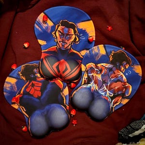 Multiverse Spider Dad Ergonomic Mousepad