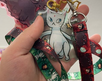 MXTX Scum Villain SVSSS Shen Qingqiu Luo Binghe Bingqiu Acrylic Keychain Lanyards