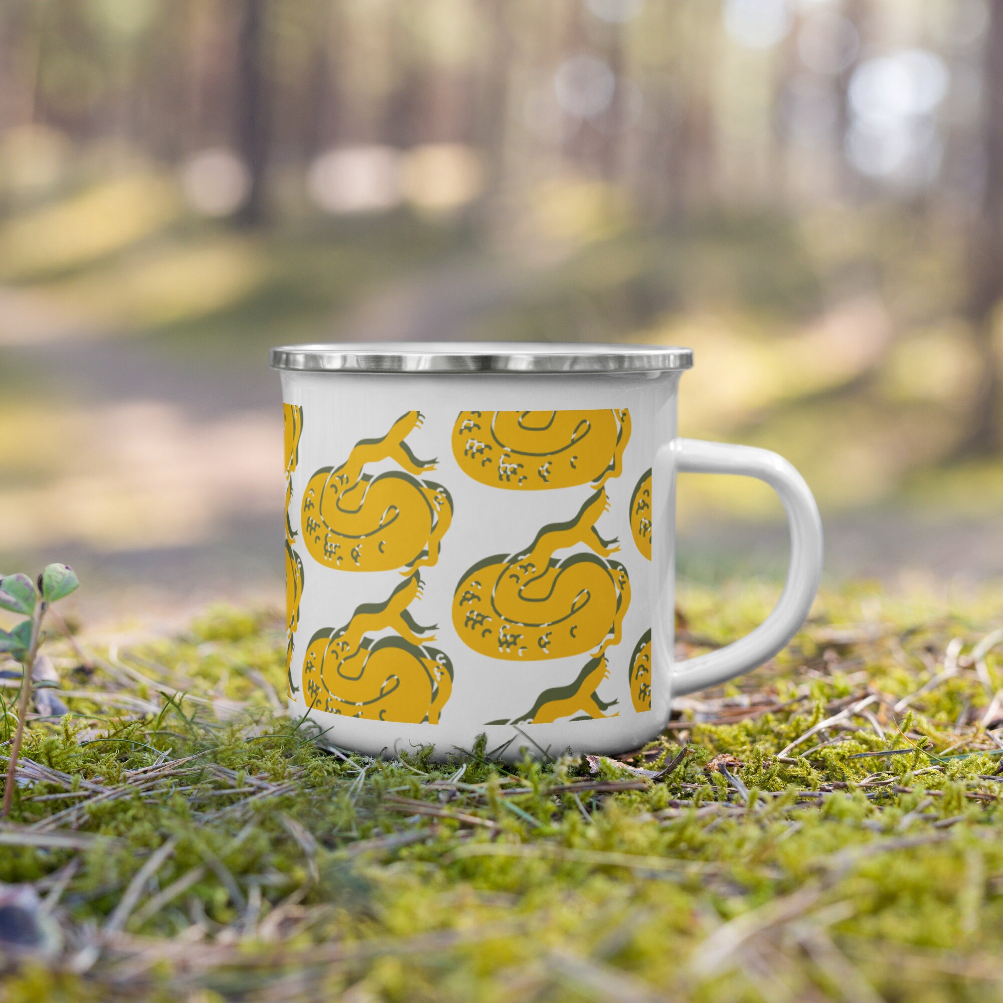 OMORI 2022 Holiday Enamel Mug ホリデー マグカップ キャラクター OMORI 2022 Holiday Enamel Mug ホリデー マグカップ キャラクター