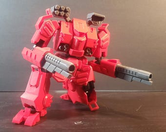 Warmaul - Mechbay Wave #1 - Western mech figure kit - Large Frame type LAAA