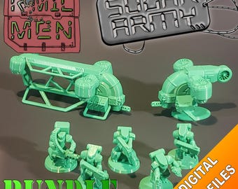 Solar Army release 1 Bundle - R*MIL MEN - Files for FDM 3D printing