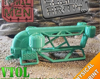 Vtol Transport - R*MIL MEN - Solar Army - Physical 3D Prints
