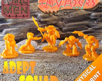 Adept Squad (floating Psion) - R*MIL MEN - Pax Invaders - Physical 3D Prints