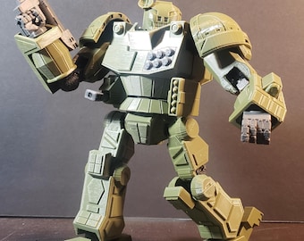 Skullface - Mechbay Wave #1 - Western mech figure kit - Large Frame type LAAA