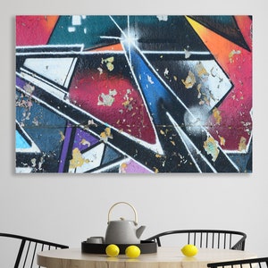 Geometric Graffiti Art