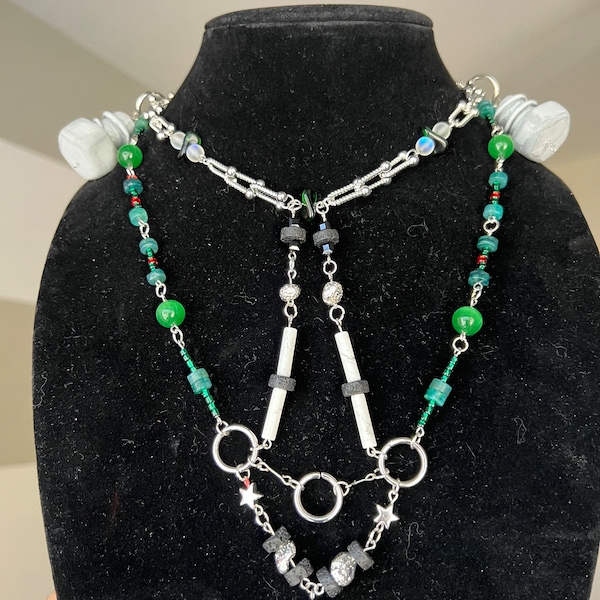 Frankie Stein Inspired Monster High Necklace