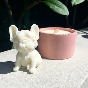 Frenchie Candle