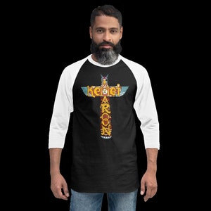 Unisex 3/4 Sleeve Raglan Shirt