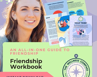 Friendship Workbook, Relationships Guide, Self-Reflection Exercises (PDF)