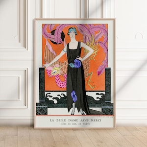George Barbier Print, Vintage Fashion, Art Deco Print, Fashion Illustration, George Barbier, Art Deco, Printable Wall Art, DIGITAL DOWNLOAD