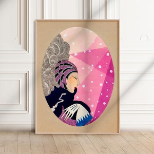 Vintage Fashion Magazine Cover Print, Art Deco Print, George Barbier, Vintage Fashion, Fashion Illustration, Art Deco, DIGITAL DOWNLOAD