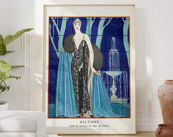George Barbier Art Deco Fashion Print (Digital Download)