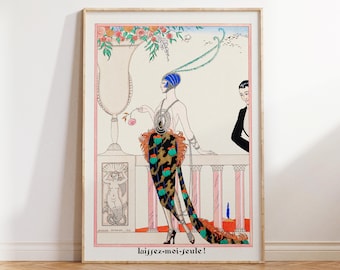 George Barbier Art Deco Fashion Print (Digital Download)