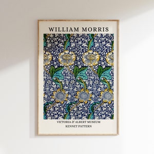 William Morris &#39;Kennet&#39; Botanical Art Nouveau Print (Digital Download)