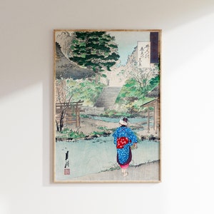 Japanese Wall Art, Japanese Woodblock, Vintage Japanese Print, Japanese Poster, Fine Art Print, Museum Art, Japanese Decor, DIGITAL DOWNLOAD