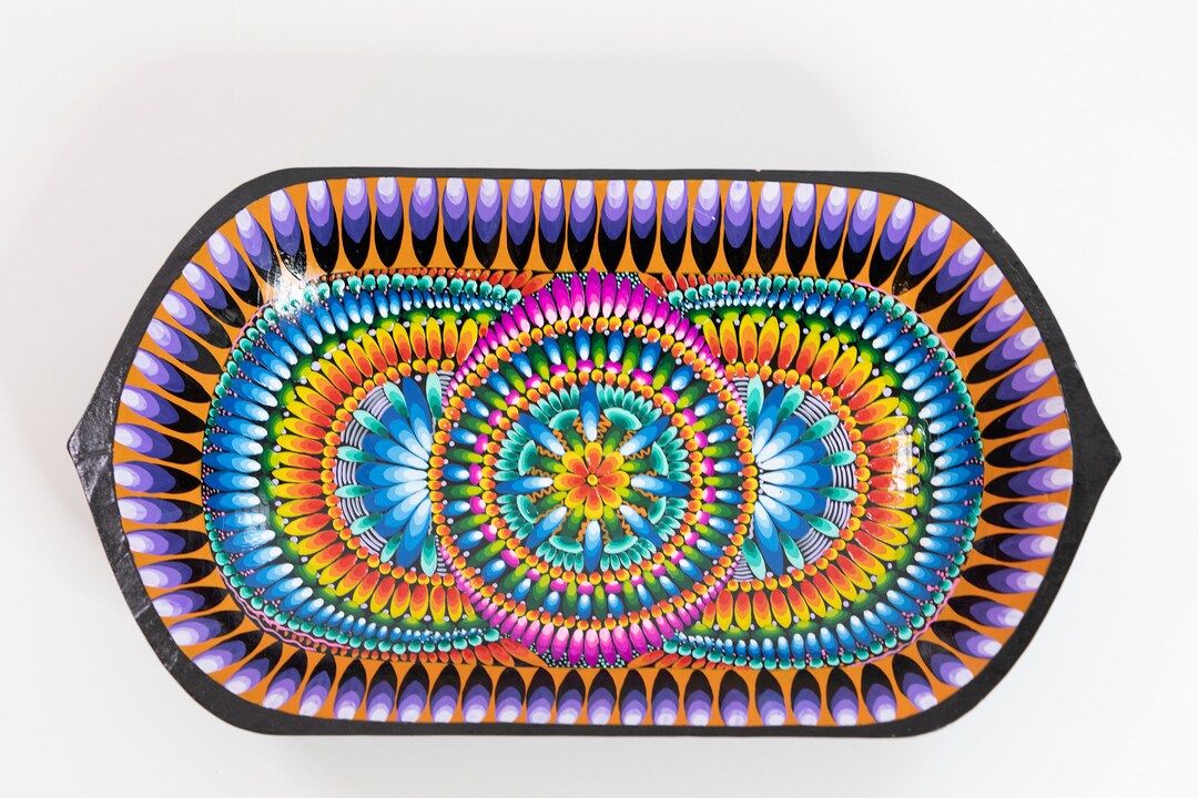 Decorative Wooden Bowl, Art Bowl Centerpiece, Decorative Bowl, Handmade