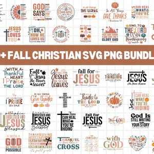 90+ Fall Christian Svg png Bundle, Christian Svg Bundle, Fall Svg Bundle, Thanksgiving Svg Bundle, Fall Shirt Svg, Christian Quotes Svg